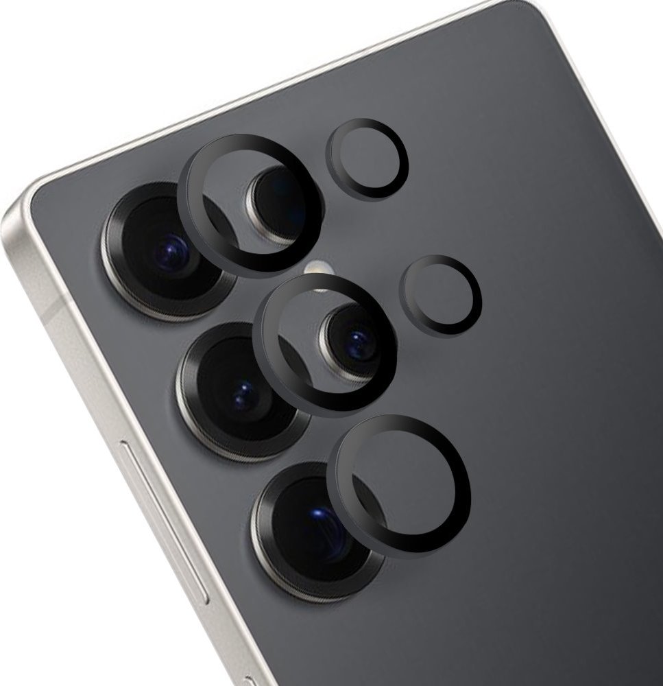 OBAL:ME Ochrana Čoček pro Samsung Galaxy S25 Ultra Titanium Black