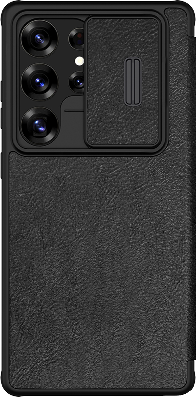 Nillkin Qin Book PRO Pouzdro pro Samsung Galaxy S25 Ultra Black