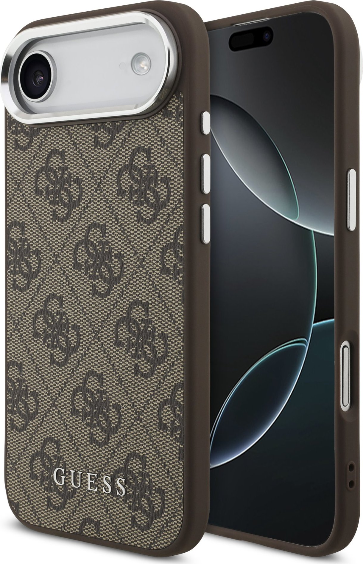 Guess 4G MagSafe Zadní Kryt pro iPhone Air Brown