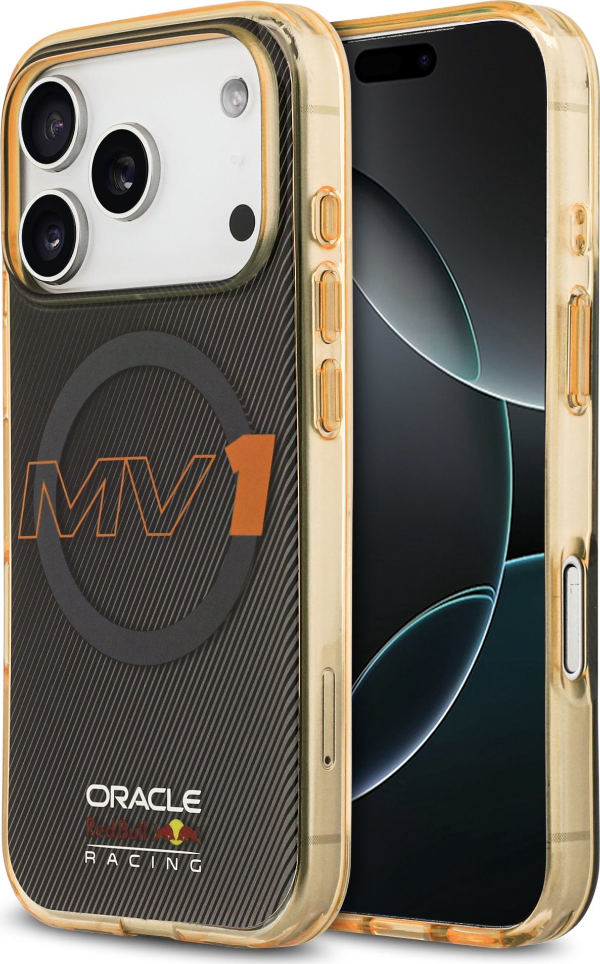 Red Bull PC Double Layer MV1 MagSafe Zadní Kryt pro iPhone 17 Pro Grey