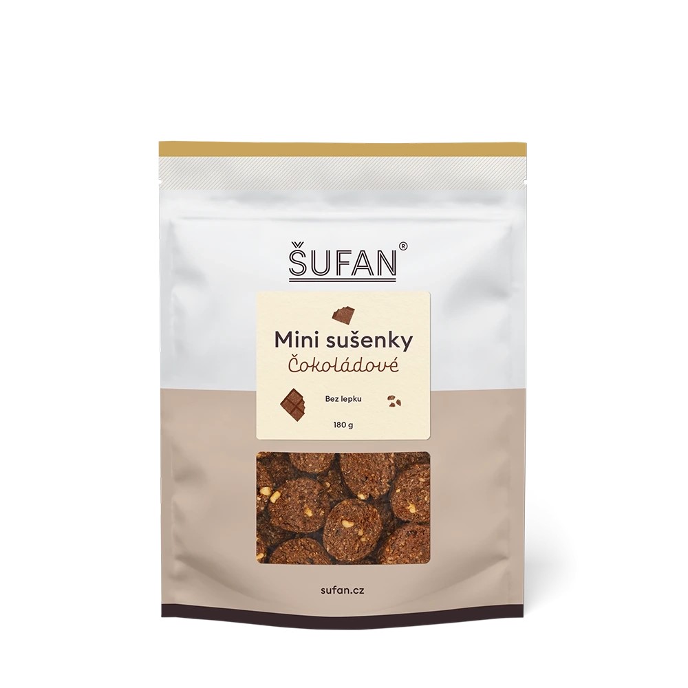 Mini sušenky Čokoládové - Šufan - 180g