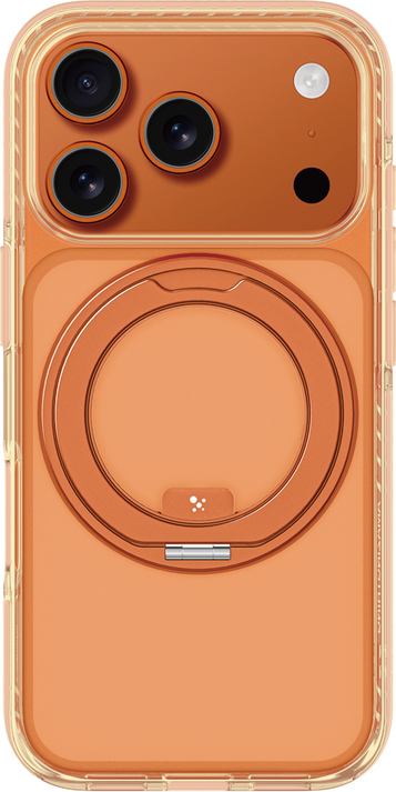 Pouzdro AmazingThing Titan Pro Spin Drop Proof Case 3 Lens pro iPhone 17 Pro, titanově oranžové