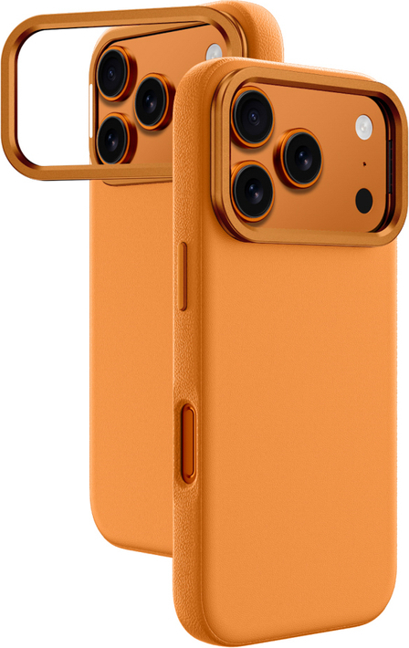 Pouzdro AmazingThing Glamour 3 Lens pro iPhone 17 Pro Max titanově oranžové