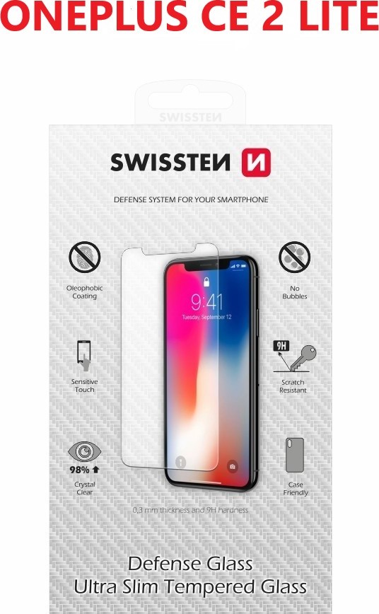 OCHRANNÉ TEMPEROVANÉ SKLO SWISSTEN PRO ONEPLUS CE 2 LITE RE 2,5D