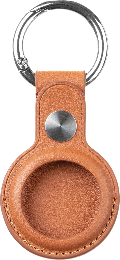 Tactical Airtag Beam Leather Brown