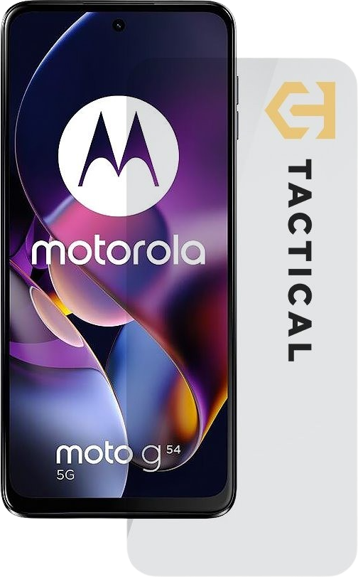 Tactical Glass Shield 2.5D sklo pro Motorola G54 5G/Power Edition Clear