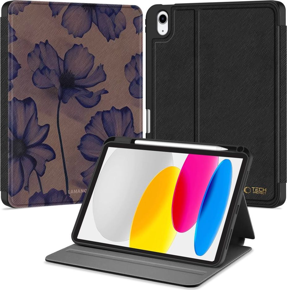 TECH-PROTECT LAMANO IPAD 10.9” 10 / 2022 / 11” 11 / 2025 VELVET NIGHT