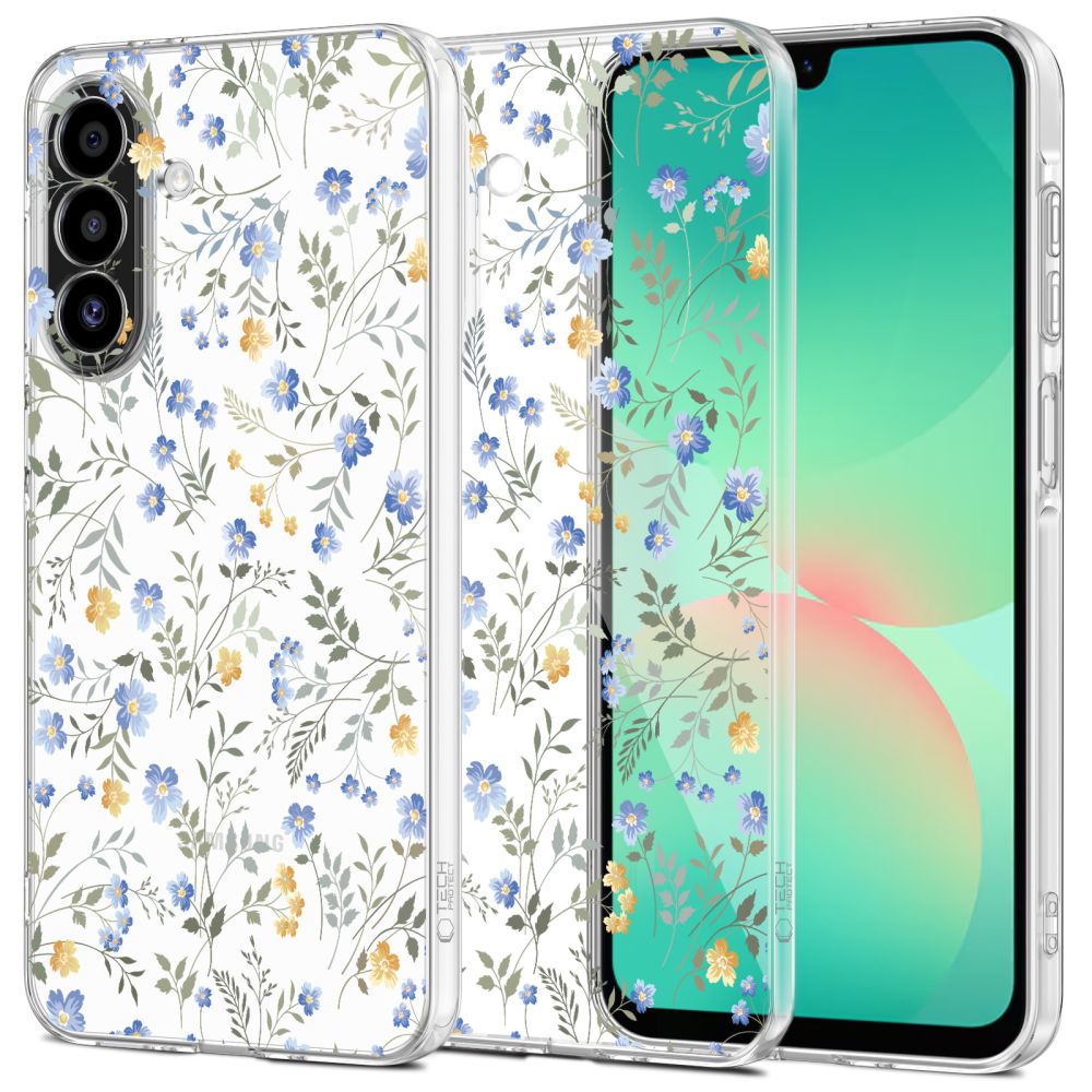 TECH-PROTECT FLEXAIR+ GALAXY A17 / A18 4G / 5G SPRING FLOWERS