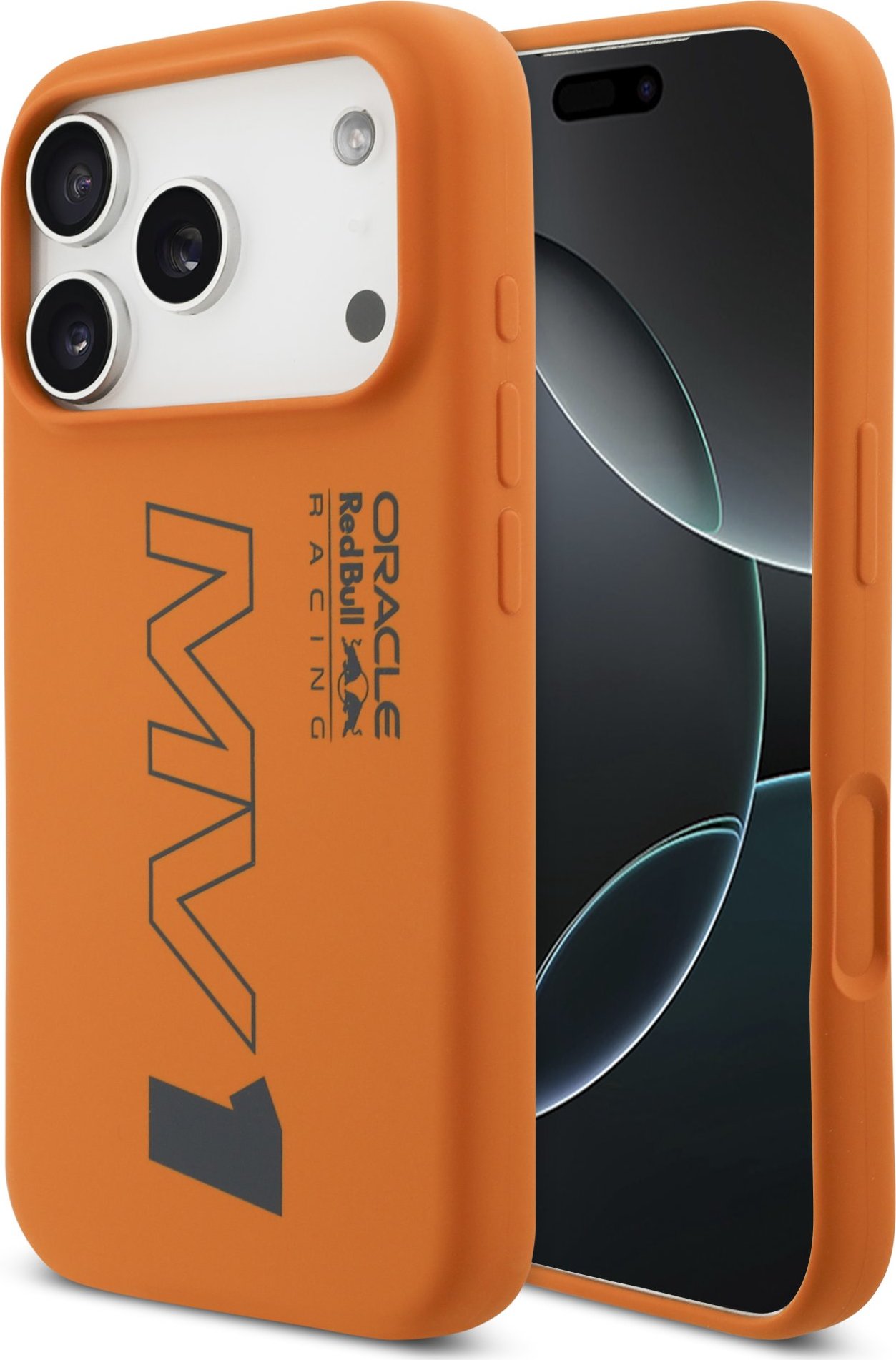 Red Bull Silicone MV1 MagSafe Zadní Kryt pro iPhone 17 Pro Orange