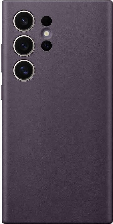 GP-FPS928HCAVW Samsung Kožený Kryt (Vegan) pro Galaxy S24 Ultra Dark Violet