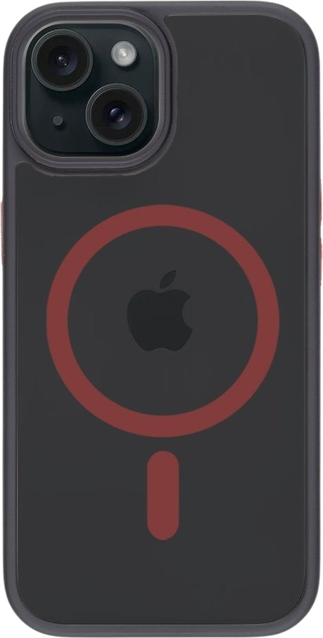 Tactical MagForce Hyperstealth 2.0 Kryt pro Apple iPhone 15 Black/Red