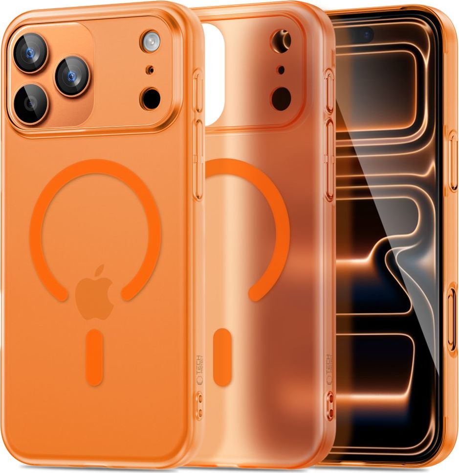 TECH-PROTECT MAGSLIM MAGSAFE IPHONE 17 PRO MATTE/COSMIC ORANGE