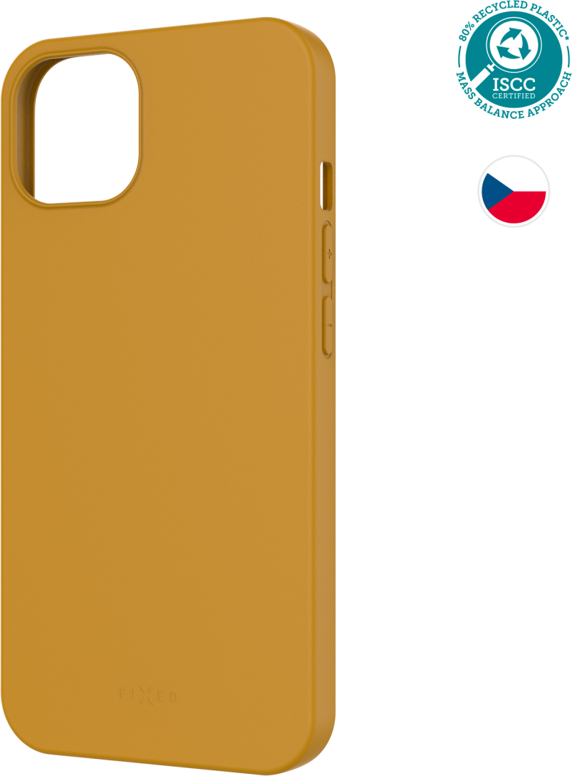 TPU gelový kryt FIXED ReStory pro Apple iPhone 13, zlatý