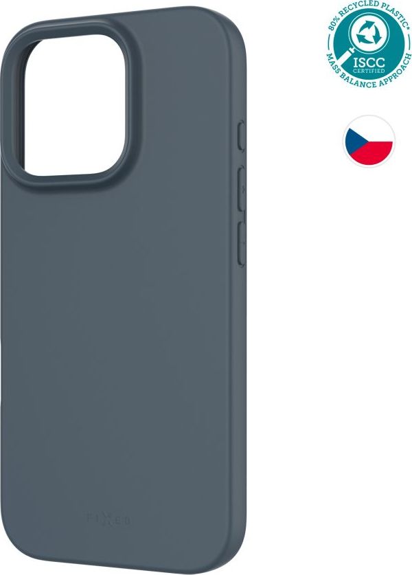 TPU gelový kryt FIXED ReStory pro Apple iPhone 16 Pro, modrý