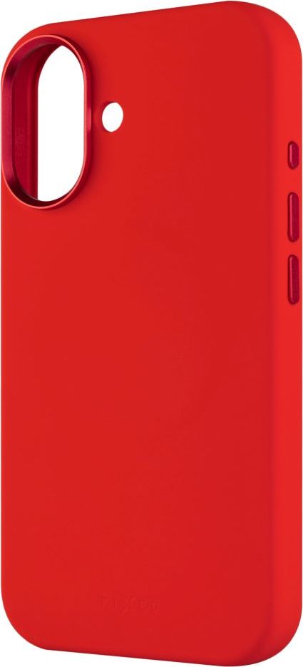 Zadní kryt FIXED MagFlow s podporou MagSafe pro Apple iPhone 17, červený