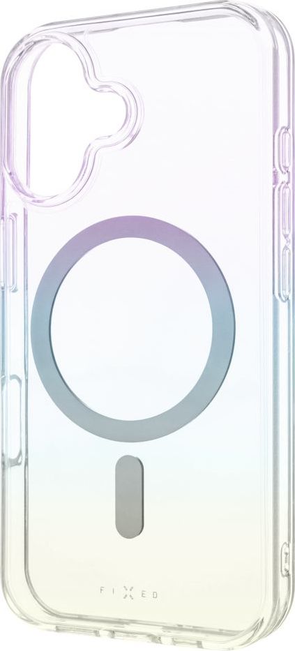Zadní kryt FIXED MagRainbow s podporou MagSafe pro Apple iPhone 17, duhový