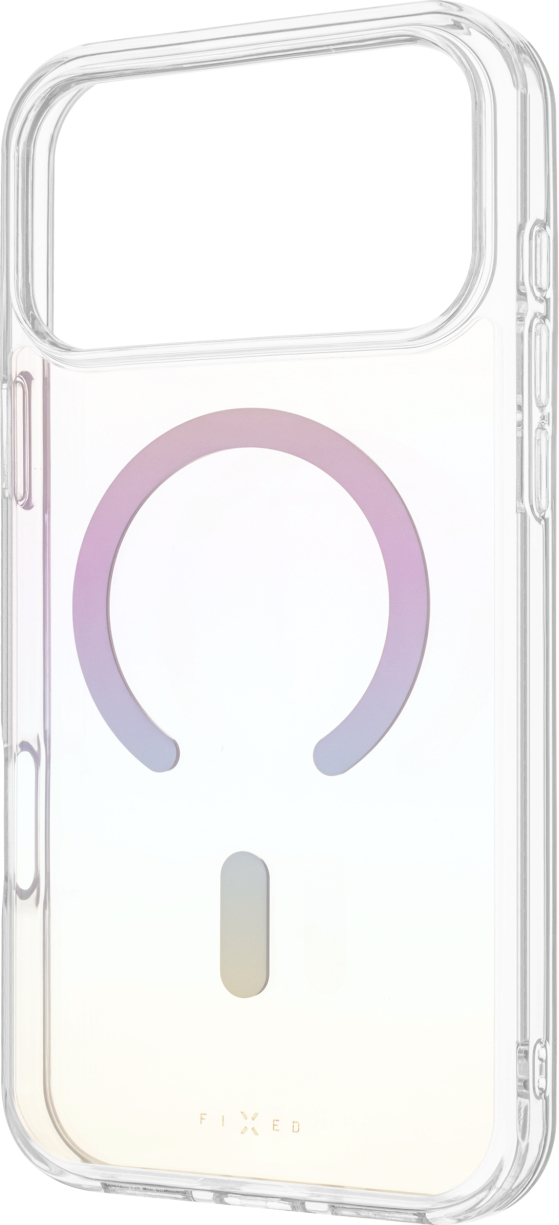 Zadní kryt FIXED MagRainbow s podporou MagSafe pro Apple iPhone 17 Pro Max, duhový