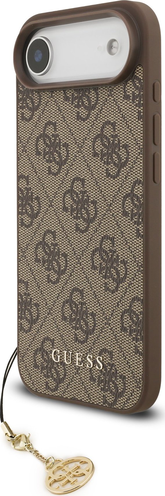 Guess 4G Charm MagSafe Zadní Kryt pro iPhone Air Tone on Tone Brown