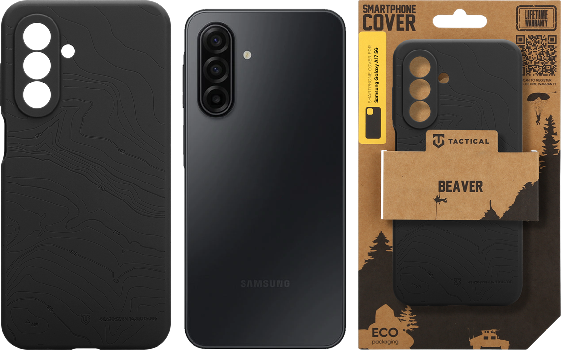 Tactical Beaver Kryt pro Samsung Galaxy A17 Asphalt