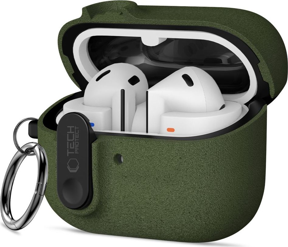TECH-PROTECT SLIM HOOK SAMSUNG GALAXY BUDS 3 / 3 FE / 3 PRO OLIVE GREEN