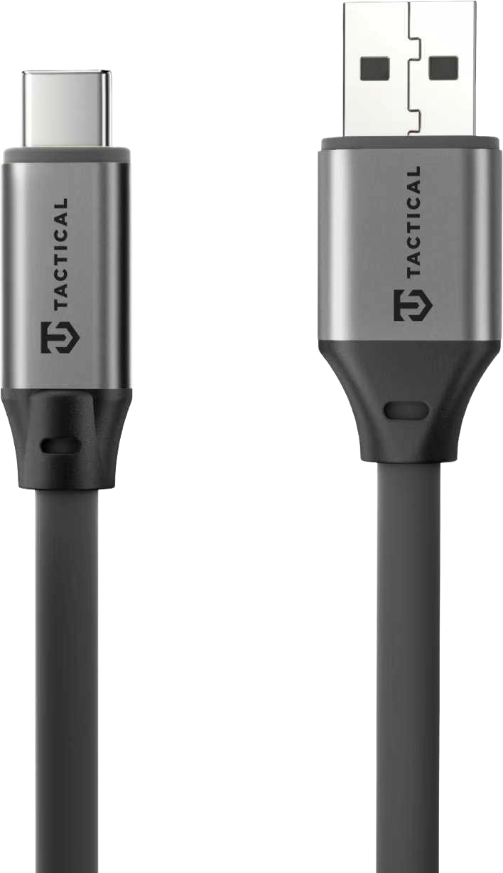 Tactical Fat Man 2.0 Cable USB-A/USB-C 1m Grey