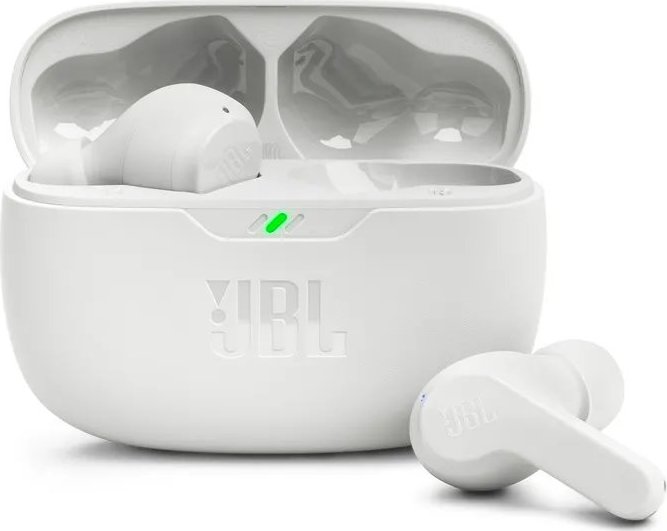 JBL Wave Beam Bezdrátová Sluchátka White