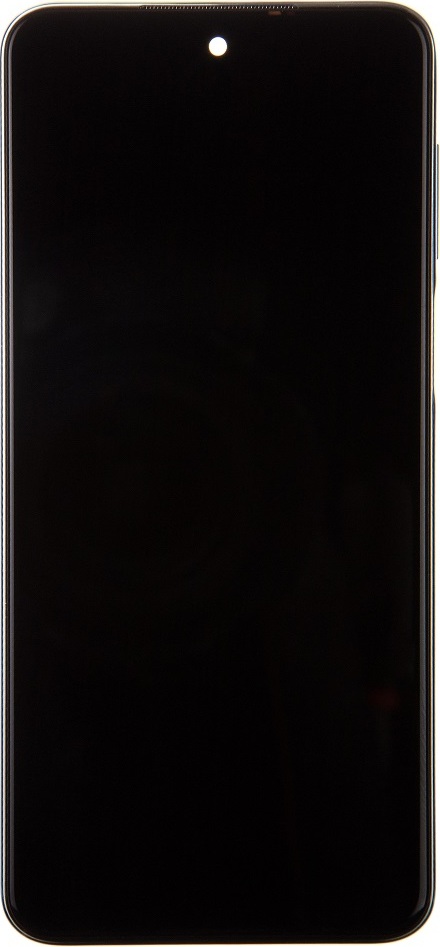 LCD Display + Dotyková Deska + Přední Kryt pro Xiaomi Redmi Note 9 Pro Black (Service Pack)