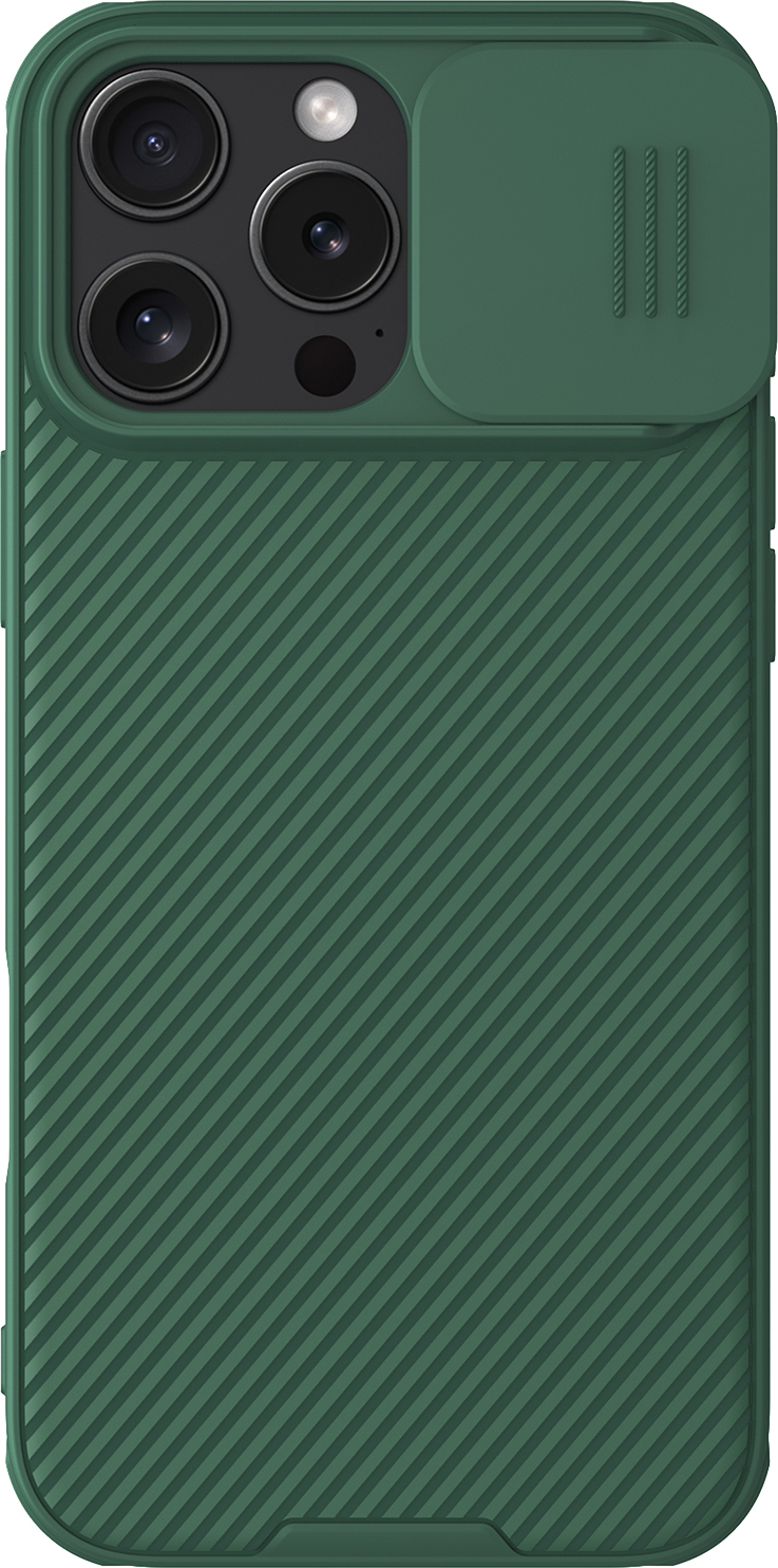 Nillkin CamShield PRO Magnetic Zadní Kryt pro Apple iPhone 16 Pro Max Dark Green