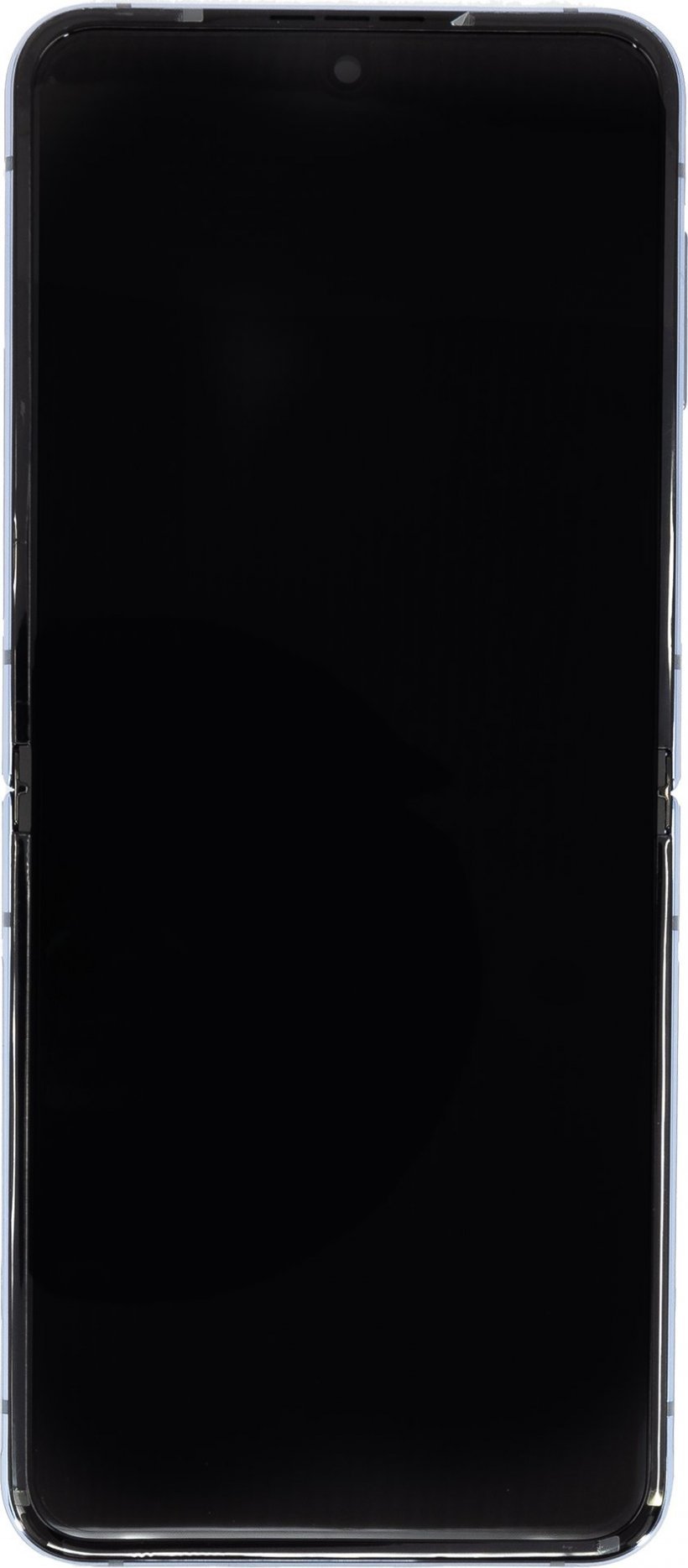 LCD display + Dotyk + Přední Kryt Samsung F721 Galaxy Z Flip 4 5G Blue (Service Pack)