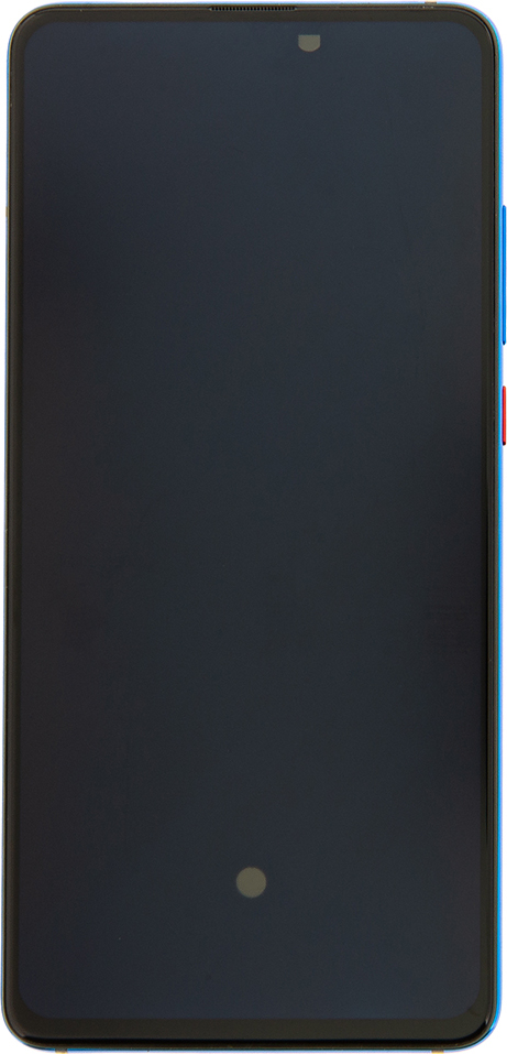 LCD Display + Dotyková Deska + Přední Kryt pro Xiaomi Mi9T/Mi9T Pro Blue