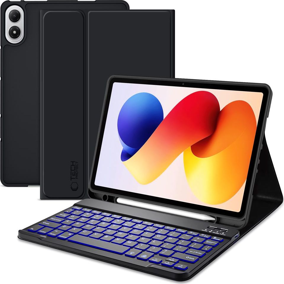 TECH-PROTECT SC PEN + KEYBOARD XIAOMI POCO PAD M1 / REDMI PAD 2 PRO 12.1" BLACK