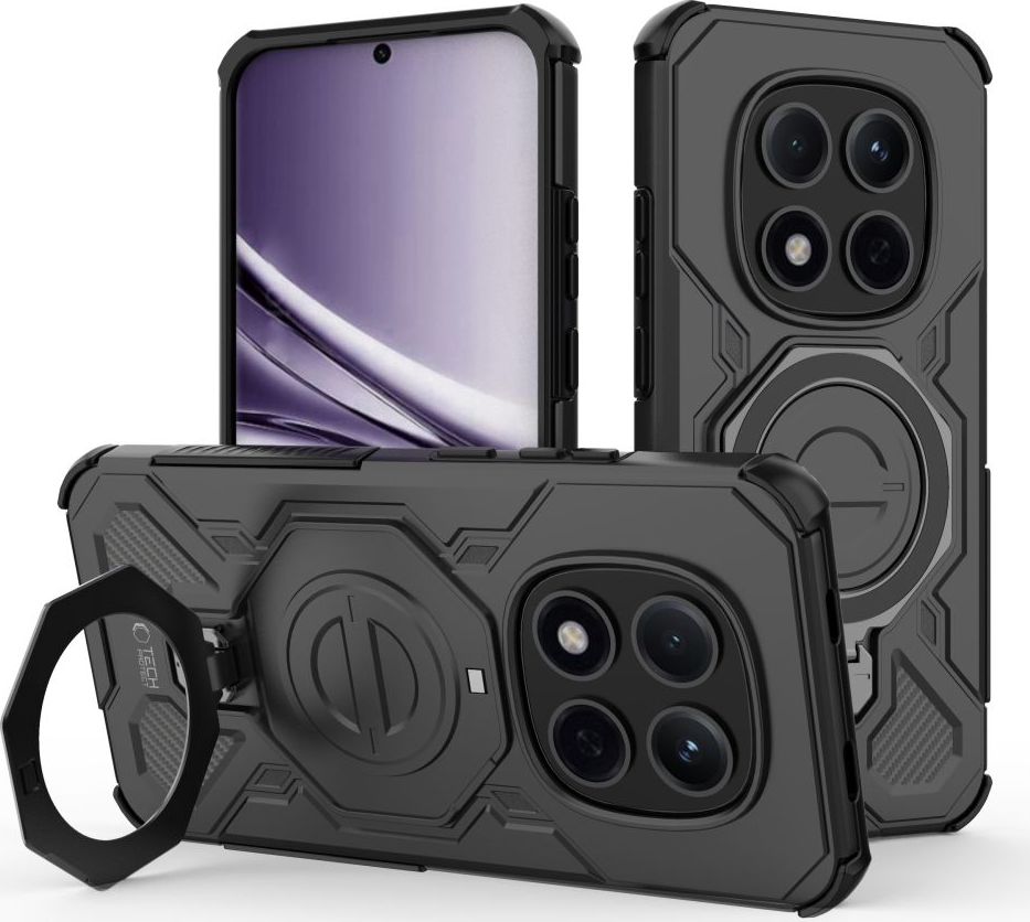 TECH-PROTECT TACTICSTAND MAGSAFE XIAOMI POCO M8 PRO / REDMI NOTE 15 PRO+ PLUS 5G MATTE BLACK