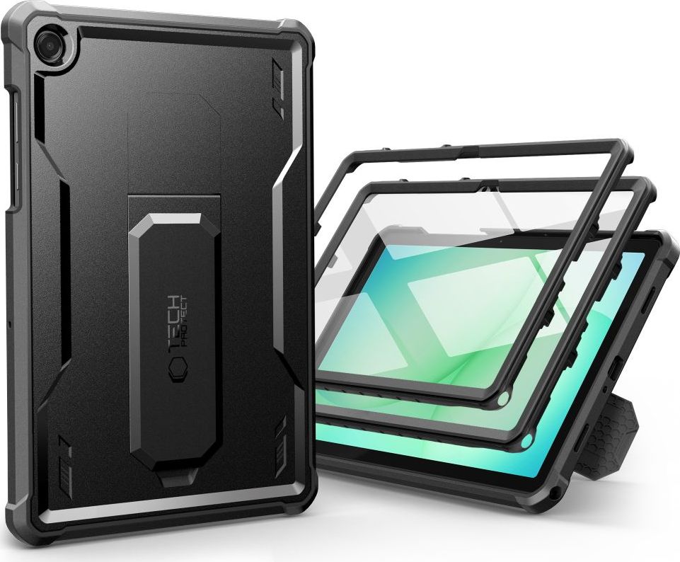 TECH-PROTECT KEVLAR PRO 2-SET GALAXY TAB A9+ / A11+ PLUS 11.0 X210 / X215 / X216 / X230 / X235 / X236 BLACK