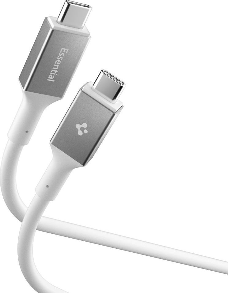 SPIGEN EB24012CC ESSENTIAL TYPE-C CABLE 240W 120CM WHITE