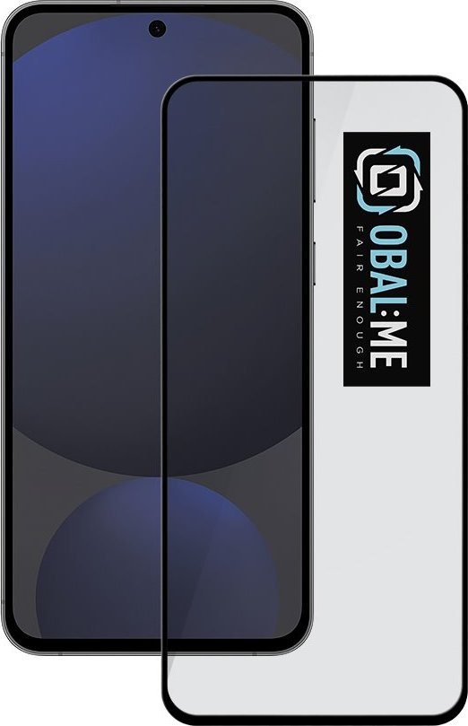 OBAL:ME 5D Tvrzené Sklo pro Samsung Galaxy S24 FE/S25 FE Black