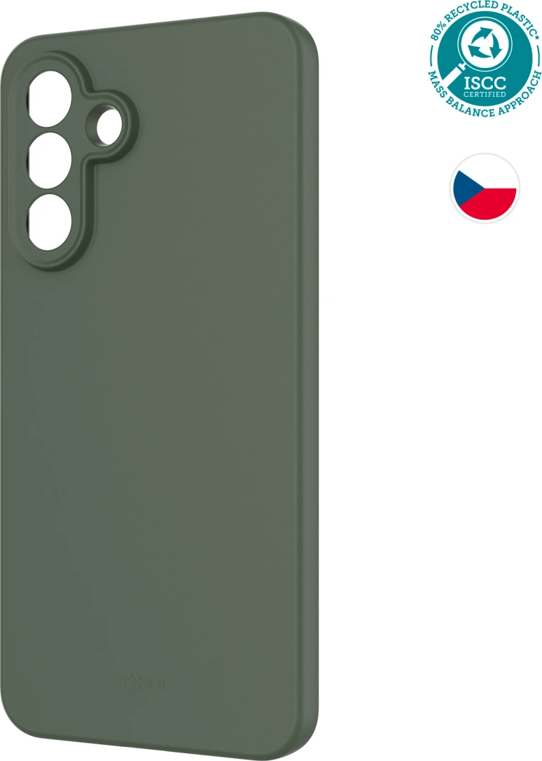 TPU gelový kryt FIXED ReStory pro Samsung Galaxy A56 5G, zelený