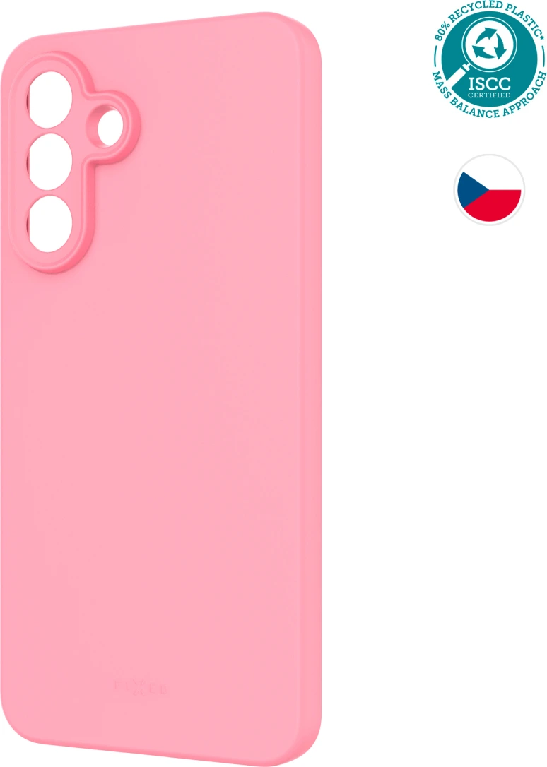 TPU gelový kryt FIXED ReStory pro Samsung Galaxy A56 5G, růžový