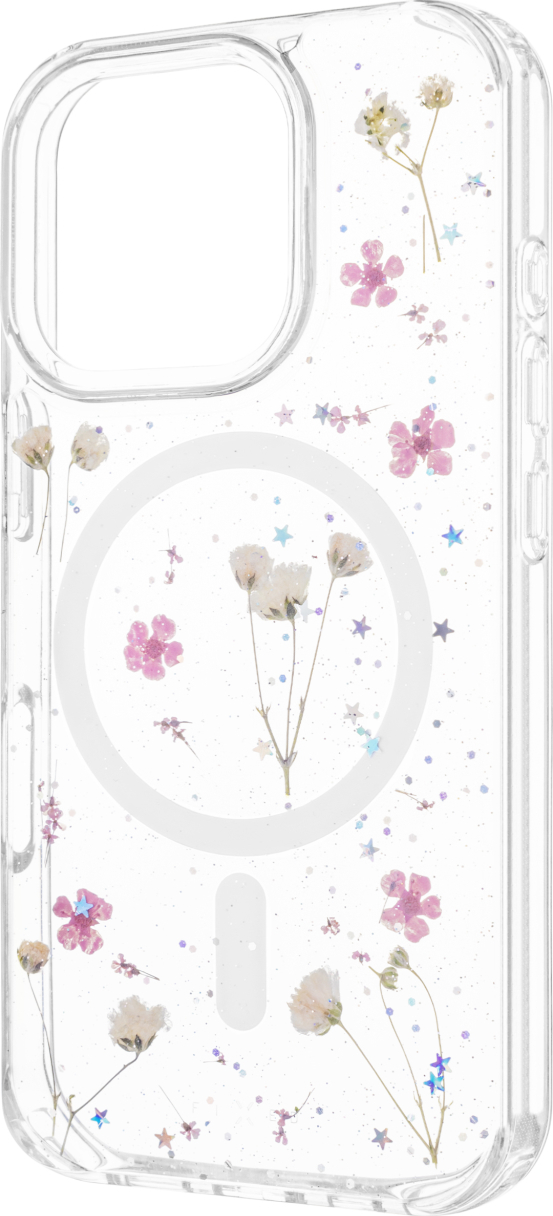 Zadní kryt FIXED MagBloom s podporou MagSafe pro Apple iPhone 16 Pro, Blush Plum