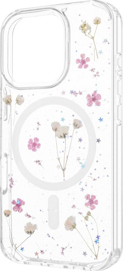 Zadní kryt FIXED MagBloom s podporou MagSafe pro Apple iPhone 16 Pro, Blush Plum