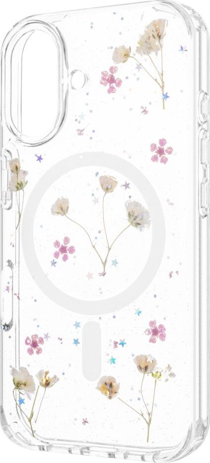 Zadní kryt FIXED MagBloom s podporou MagSafe pro Apple iPhone 16, Blush Plum