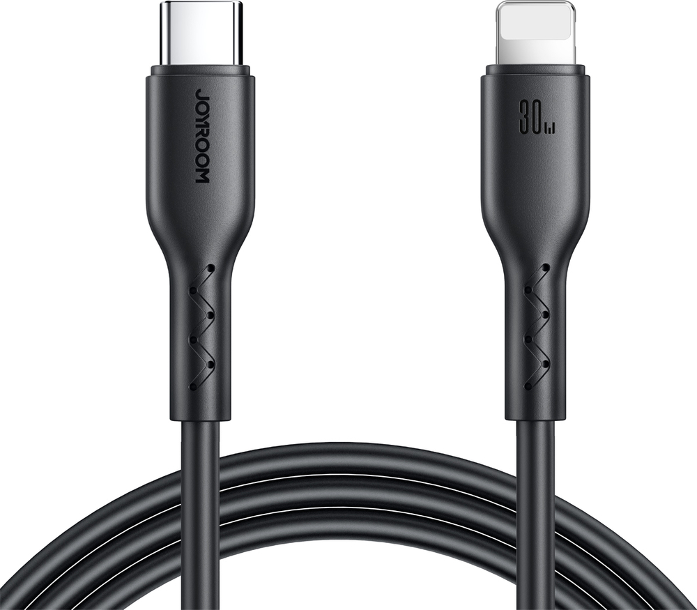 Kabel Joyroom Flash-Charge Series SA26-CL3 USB-C / Lightning 30W 1m - černý