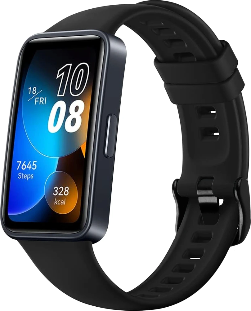 Silikonový řemínek FIXED Silicone Strap pro Huawei Band 8/9/10, černý
