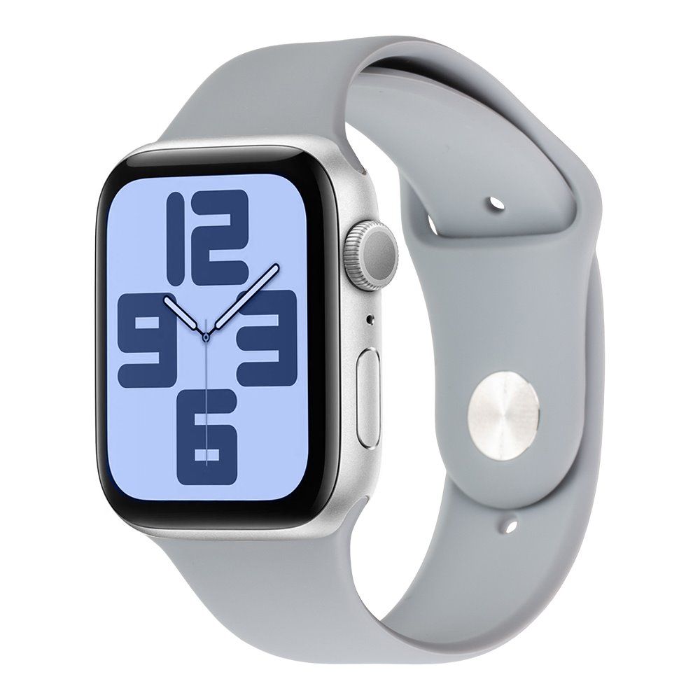 OBAL:ME Silikonový Řemínek pro Apple Watch 42-49mm M-L Grey