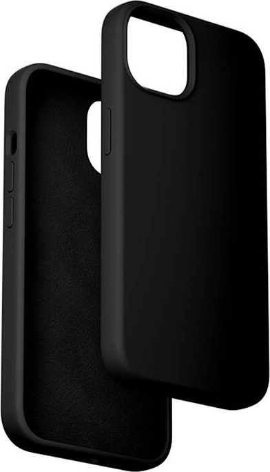 Silikonový kryt Vention KUFB0-20 pro iPhone 15 Plus (černý)