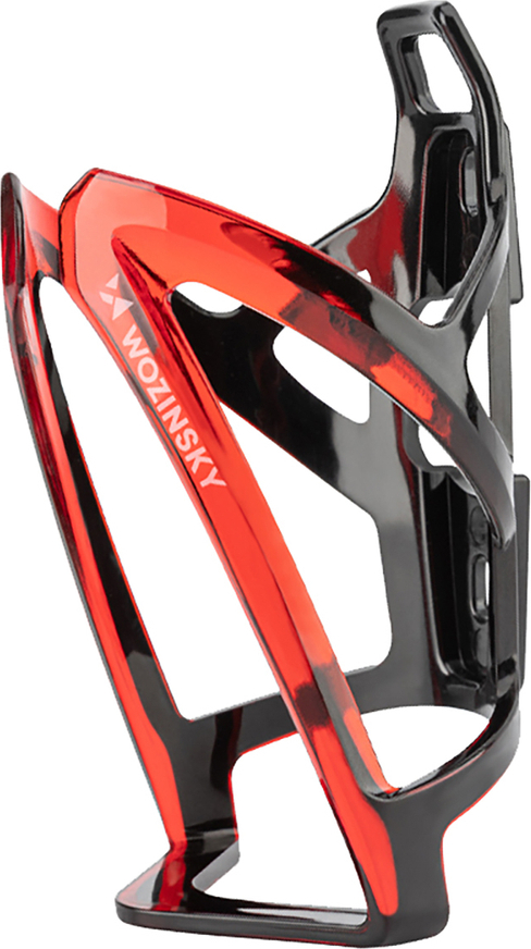 Držák na lahve na kolo Wozinsky WUR-01BR - černý a červený