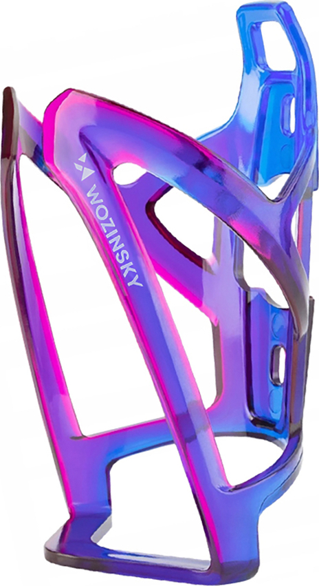 Držák na lahve na kolo Wozinsky WUR-01BP - modrý a fialový