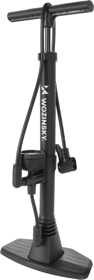 Wozinsky WPR-02 Podlahová pumpa na kolo - Černá