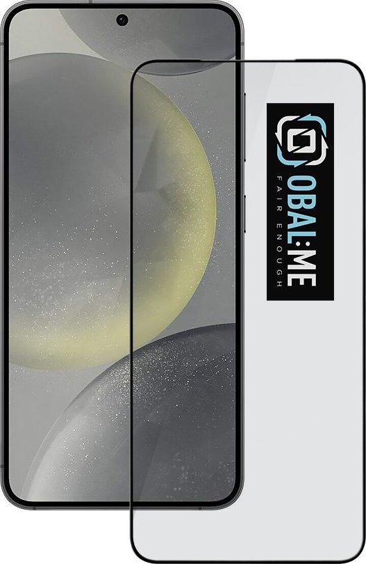 OBAL:ME 5D Tvrzené Sklo pro Samsung Galaxy S24/S25 Black