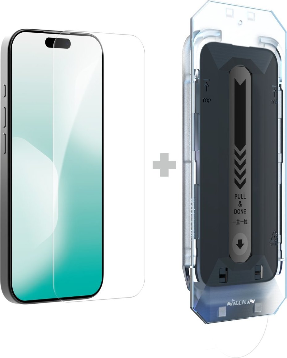 Nillkin Tvrzené Sklo 0.2mm H+ PRO 2.5D Anti-reflective pro Apple iPhone 17 (s aplikátorem)