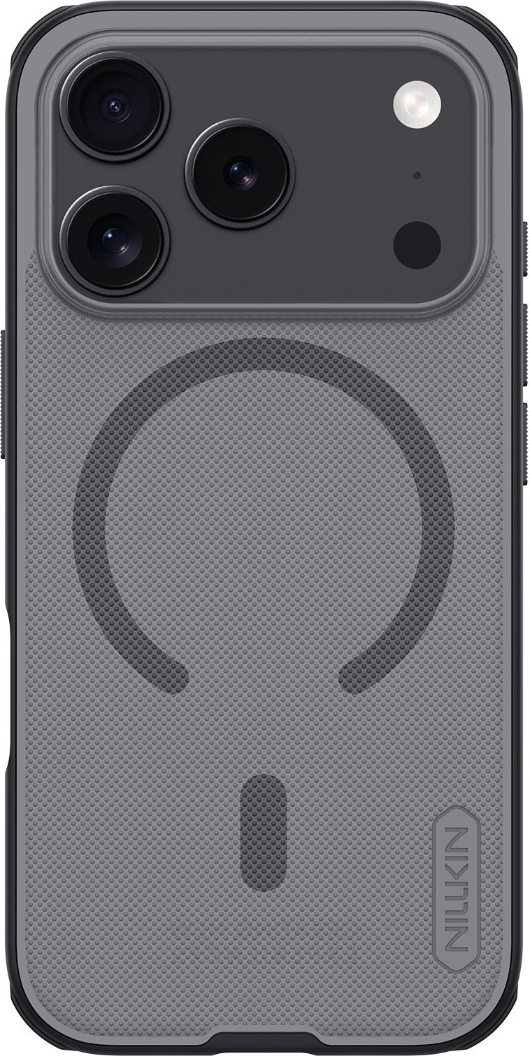 Nillkin Super Frosted PRO Magnetic Zadní Kryt pro Apple iPhone 17 Pro Transparent Black